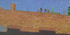 Brickbuilding that obstructs the view of NY