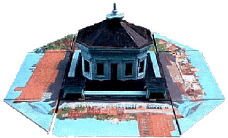 Front view of Cupola scuplture